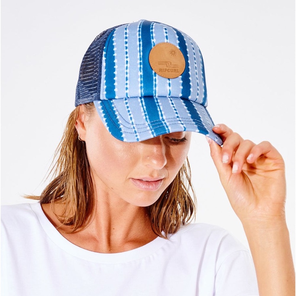Rip Curl Nomad Stripe Trucker Hat NWT